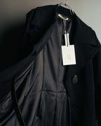 -SPECIAL- “HARUNOBU MURATA” 2024 SS Sculptural belted dress coat