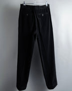 "ARMANI COLLEZIONI" Black corduroy relaxed set up
