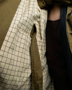 "MAISON MARGIELA" 20AW reconstructed tulle docking trench coat