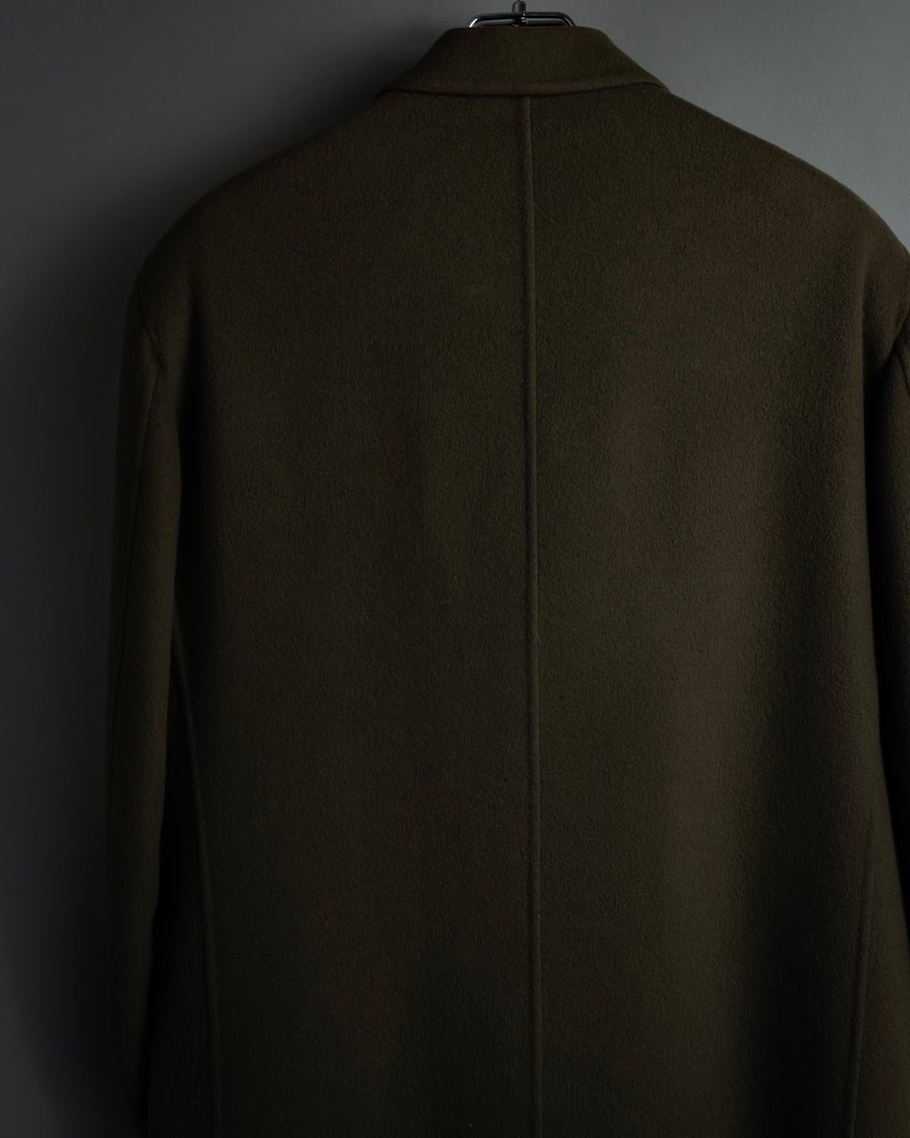 "Christian Dior" Single-breasted 100% cashmere chester coat