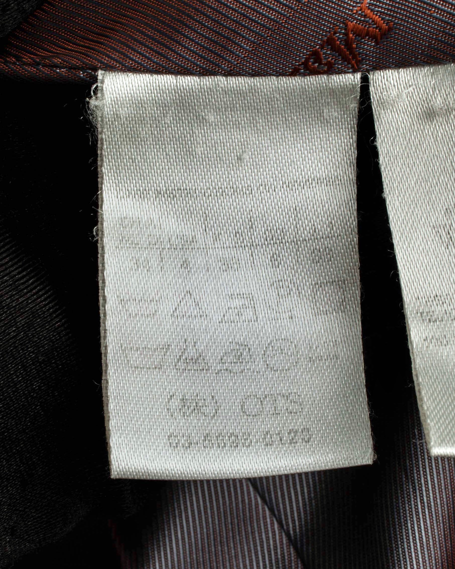 "Max Mara" Stitch design draping chester coat