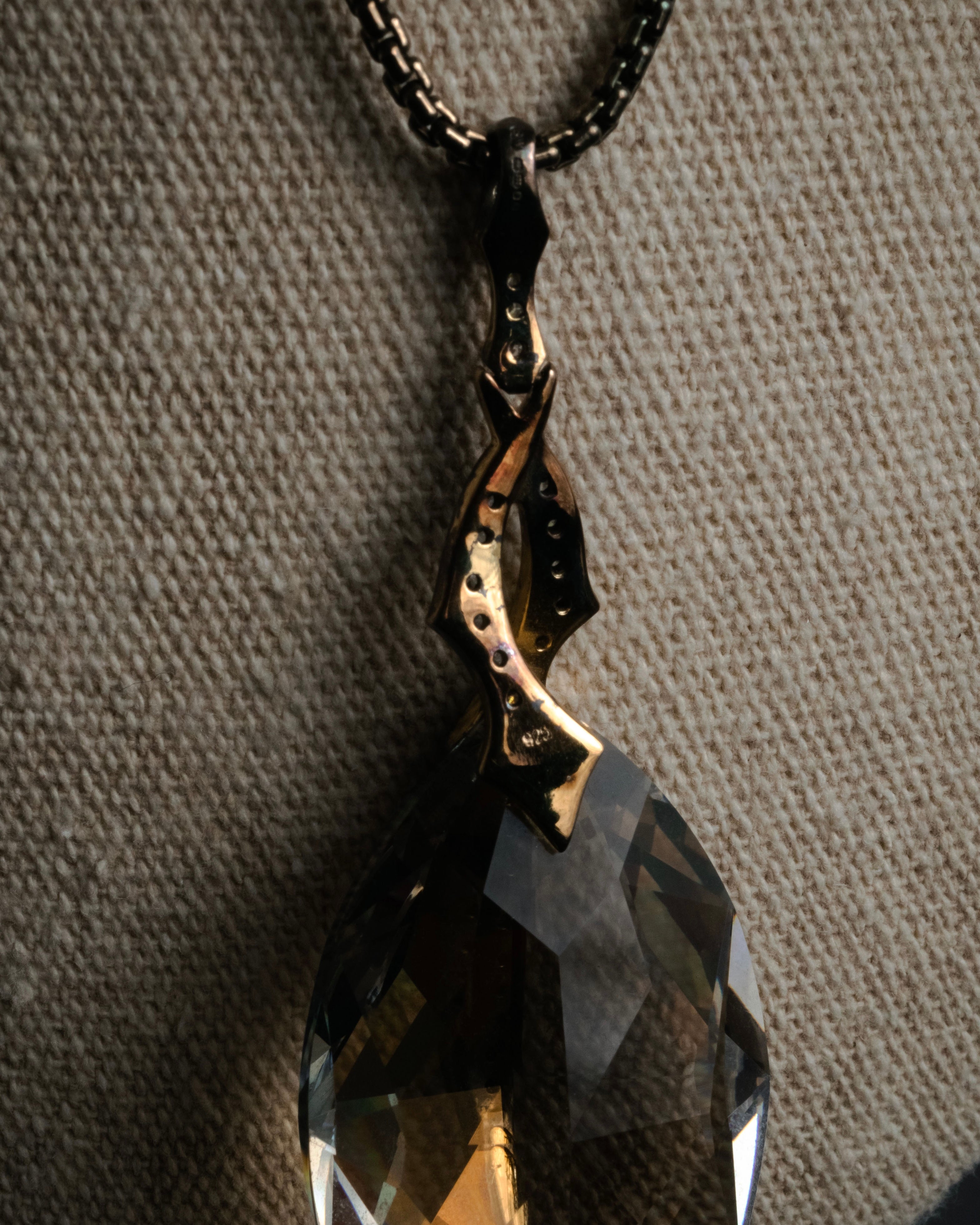 “Stephen Webster” 2000-2010 Crystal haze pendant necklace