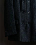 "COMME des GARCONS HOMME PLUS" Structured cut double-breasted tailored jacket