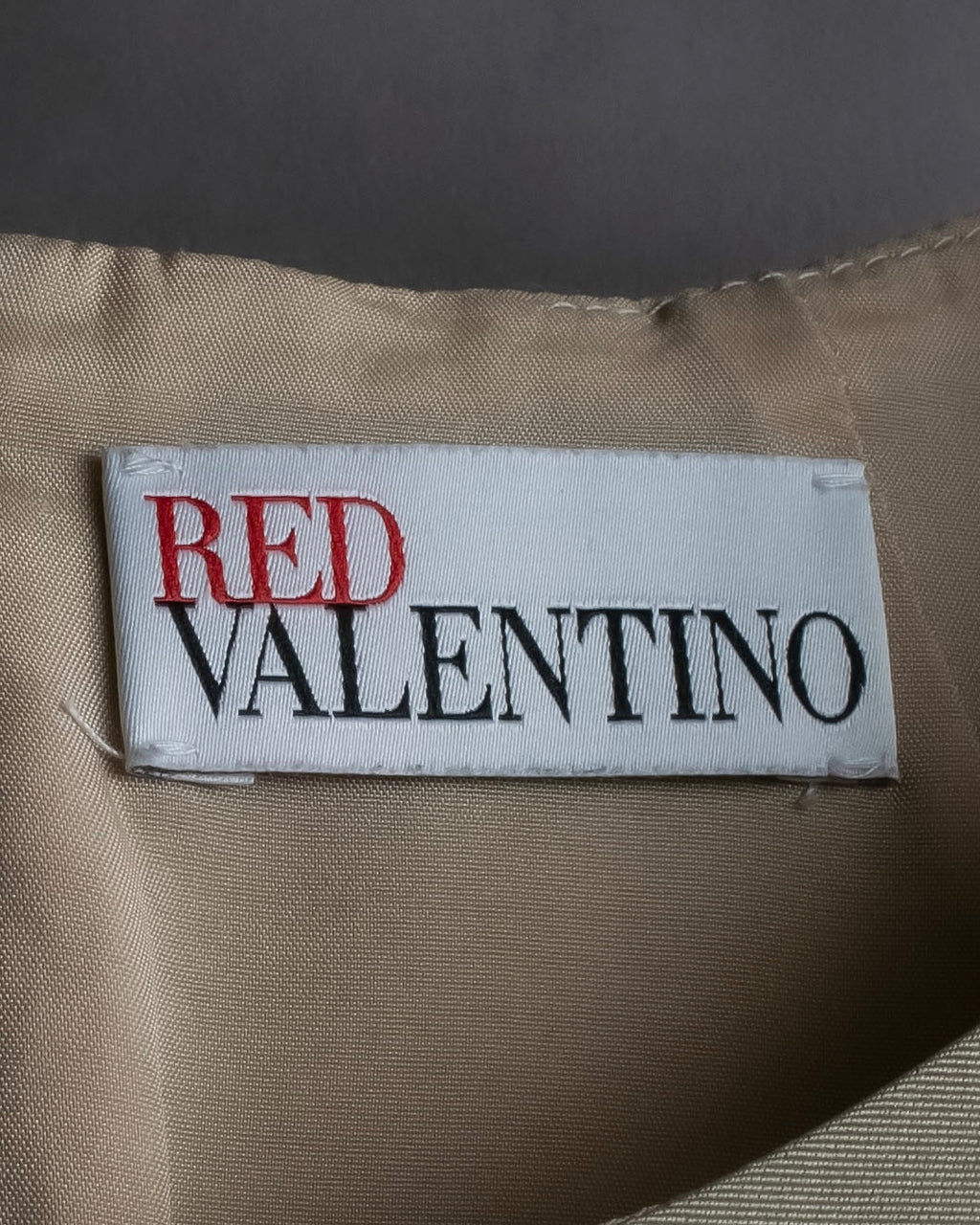 "RED VALENTINO" Baroque print sleeveless dress