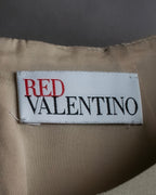 "RED VALENTINO" Baroque print sleeveless dress