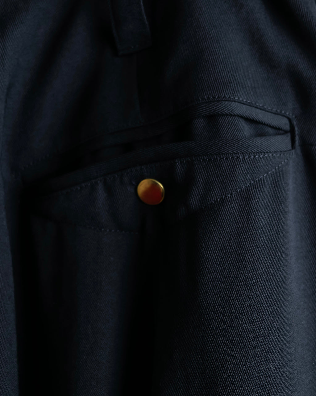 "JEAN PAUL GAULTIER" Asymmetric front＆rear design maxi length wool skirt