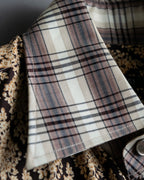 "GUCCI" Floral and checkered western shirt