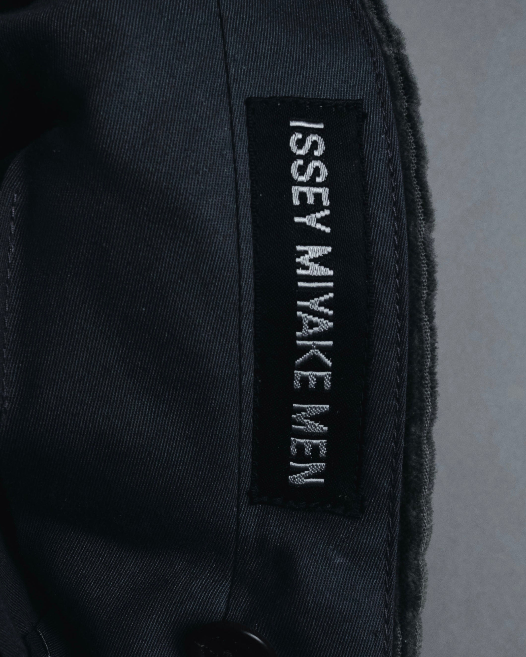–SPECIAL– "ISSEY MIYAKE MEN" 98AW garment-pleated cotton tailoring set-up