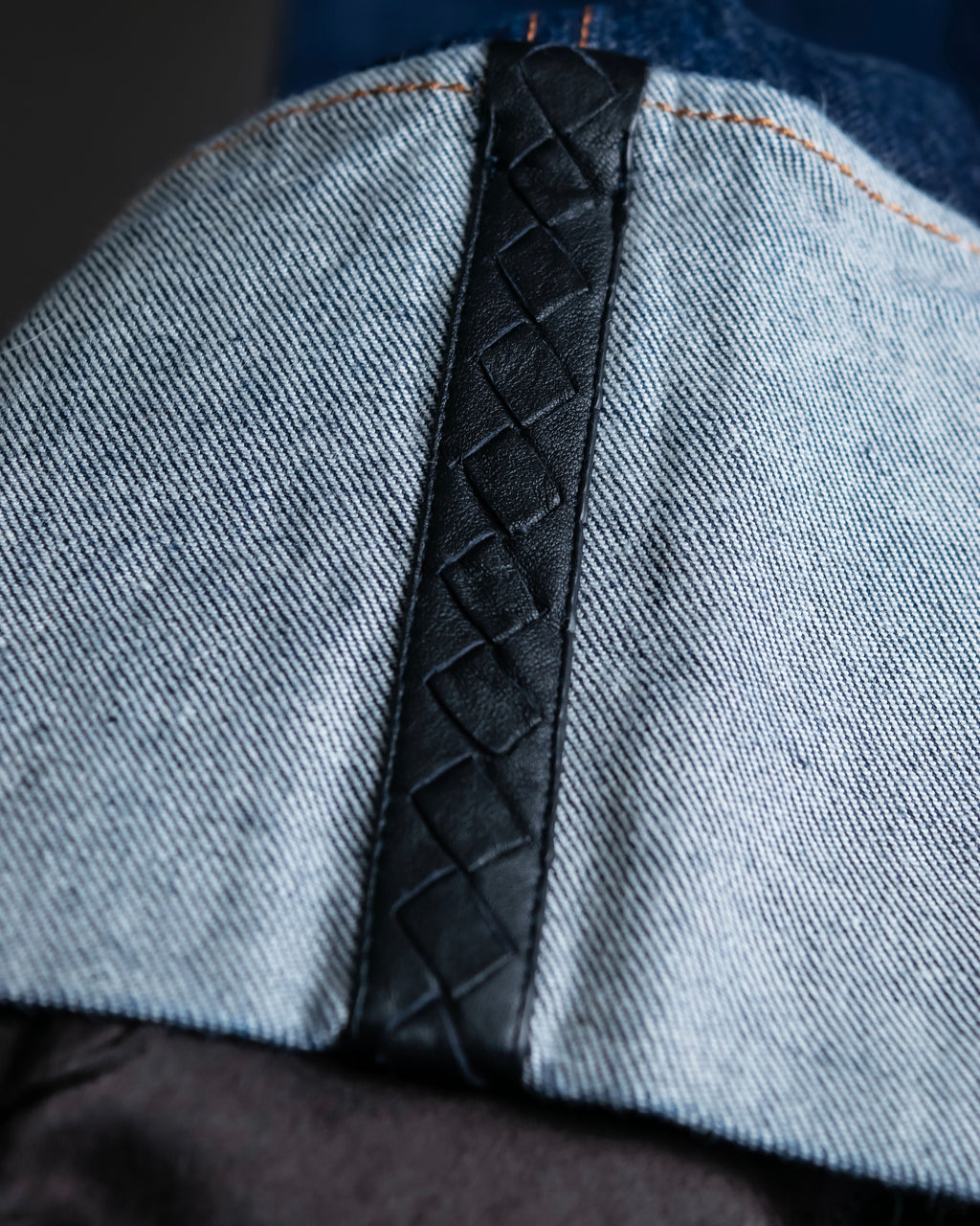 "BOTTEGA VENETA" Wide straight silhouette fisherman denim pants