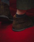 -SPECIAL- “HERMÈS” 1998-2003 Suede square toe chukka boots