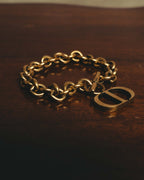 -SPECIAL- “DIOR” 2018-2025 Oversized CD charm chain bracelet