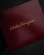 “Salvatore Ferragamo” 2000’s Gancini leather bracelet