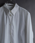 "Acne" Ribbon slit back design shirt