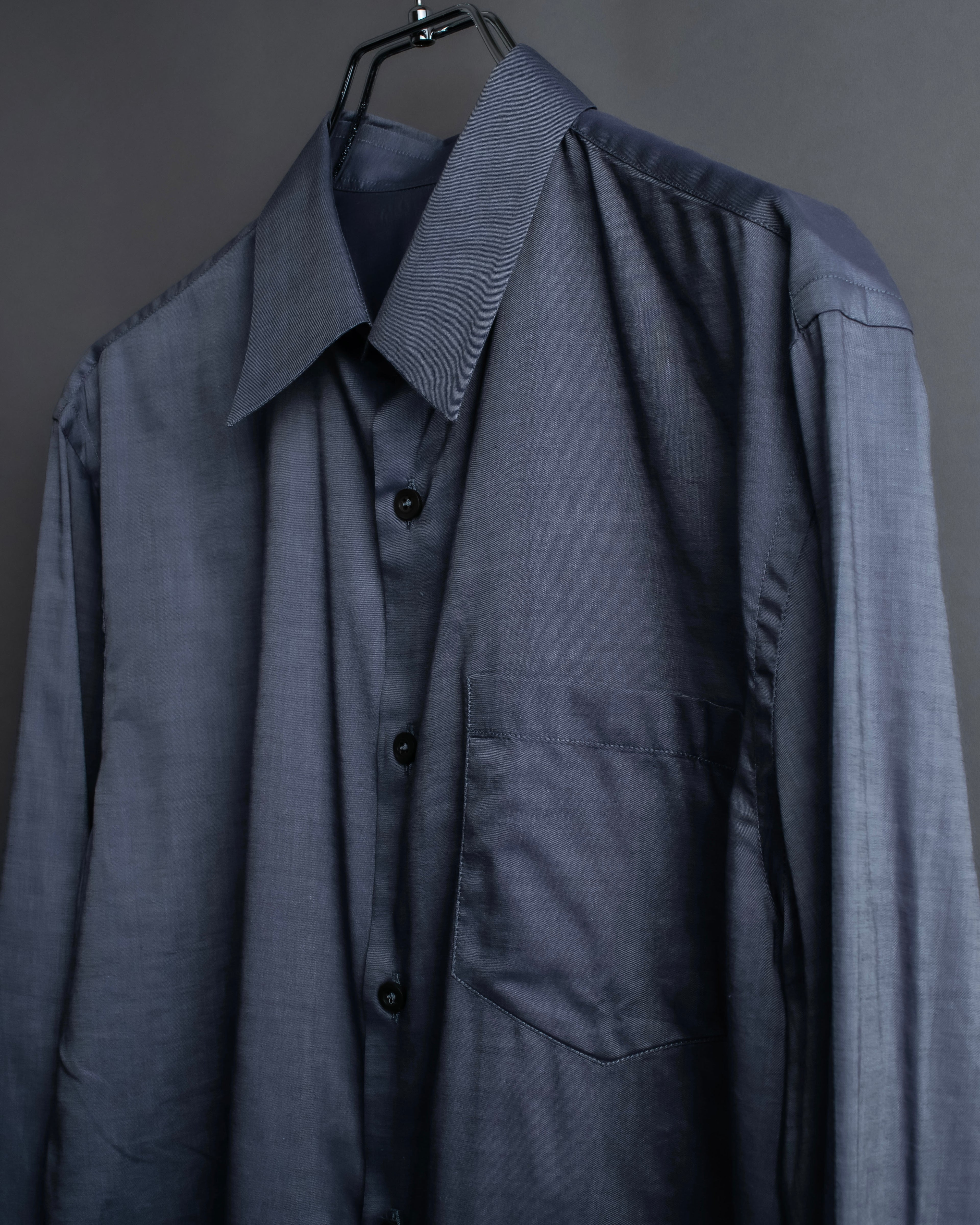 “PRADA” Bicolor back designed dress shirt