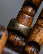 "CHANEL" Glass pearl Coco mark motif gold ring