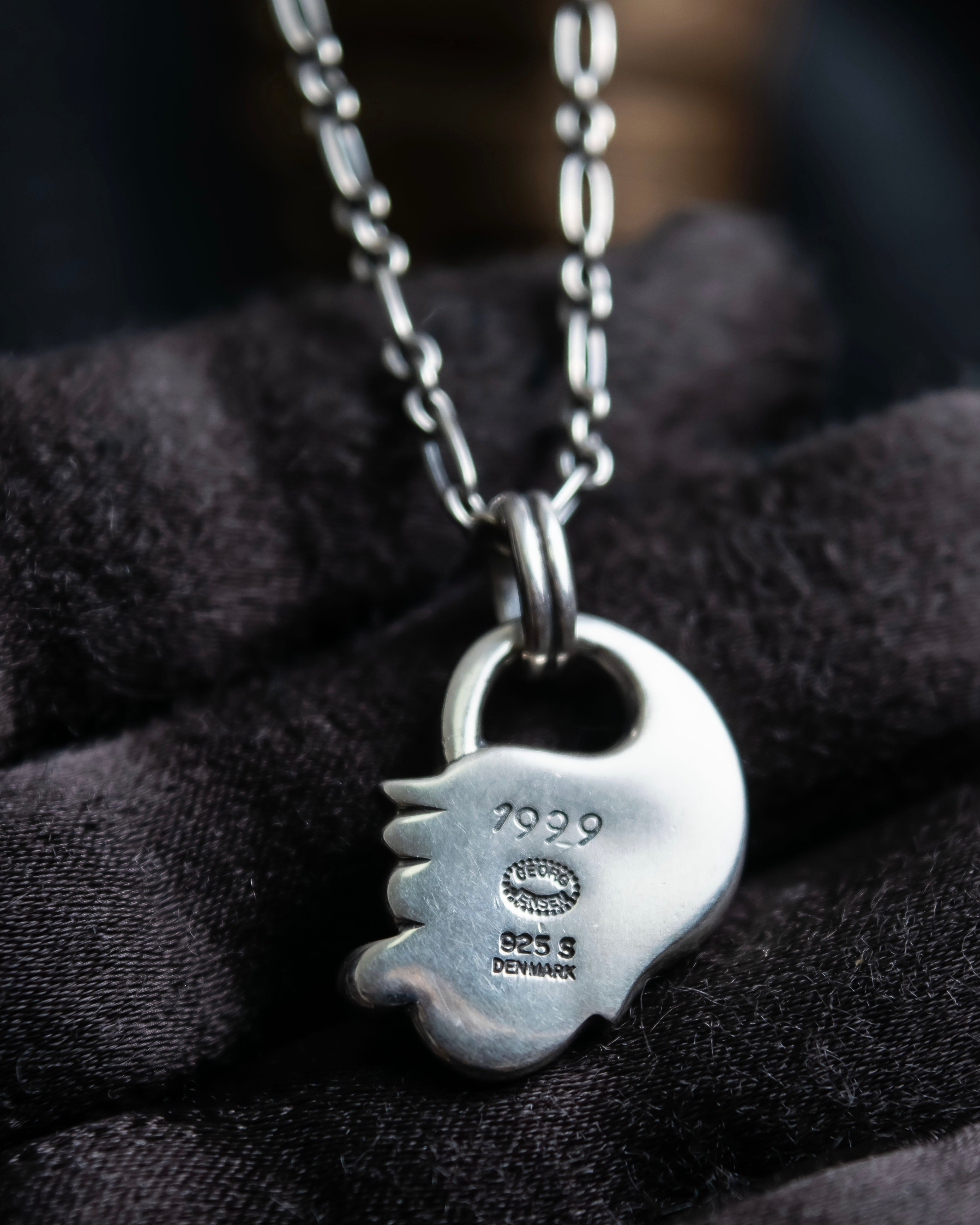 "GEORG JENSEN" Lily of the valley motif earrings