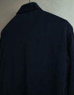 "CÉLINE" 70's-80's Sulky logo embroidered long sleeve shirt