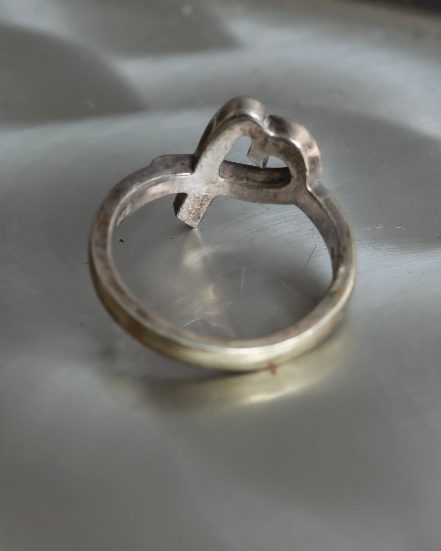 "Tiffany&Co" Silver 925 loving heart ring