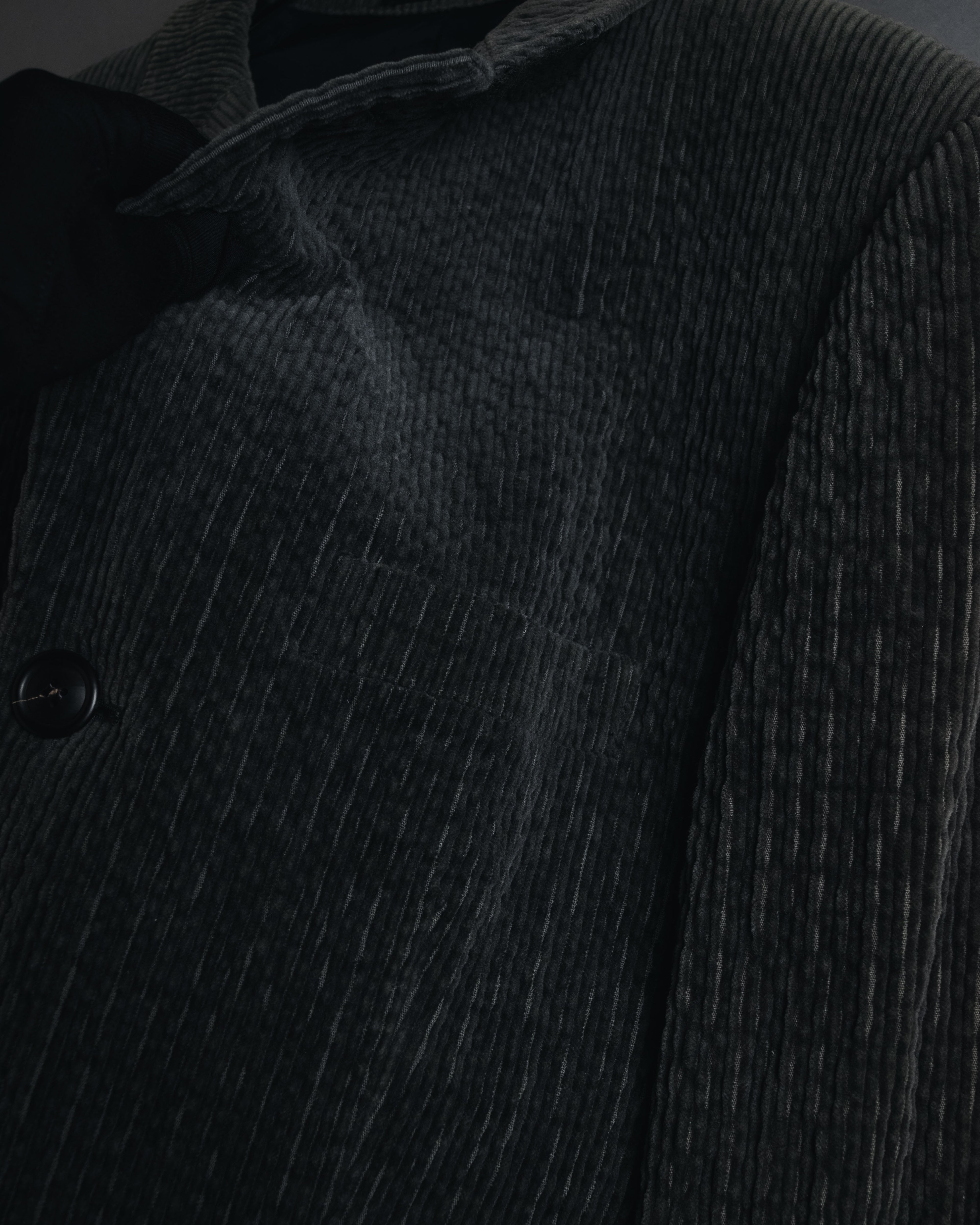 –SPECIAL– "ISSEY MIYAKE MEN" 98AW garment-pleated cotton tailoring set-up