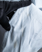 "COMME des GARCONS HOMME DEUX" Striped button-down shirt