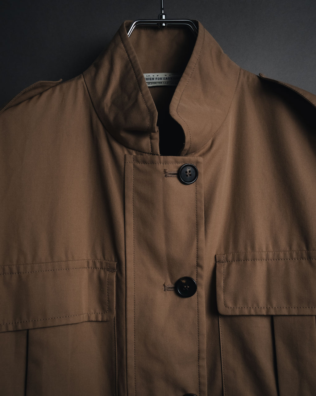 "Max Mara" 2018-2023 Contemporary cotton field jacket