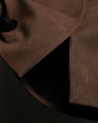 "LOEWE" Three-dimensional ribbed lamb leather set up