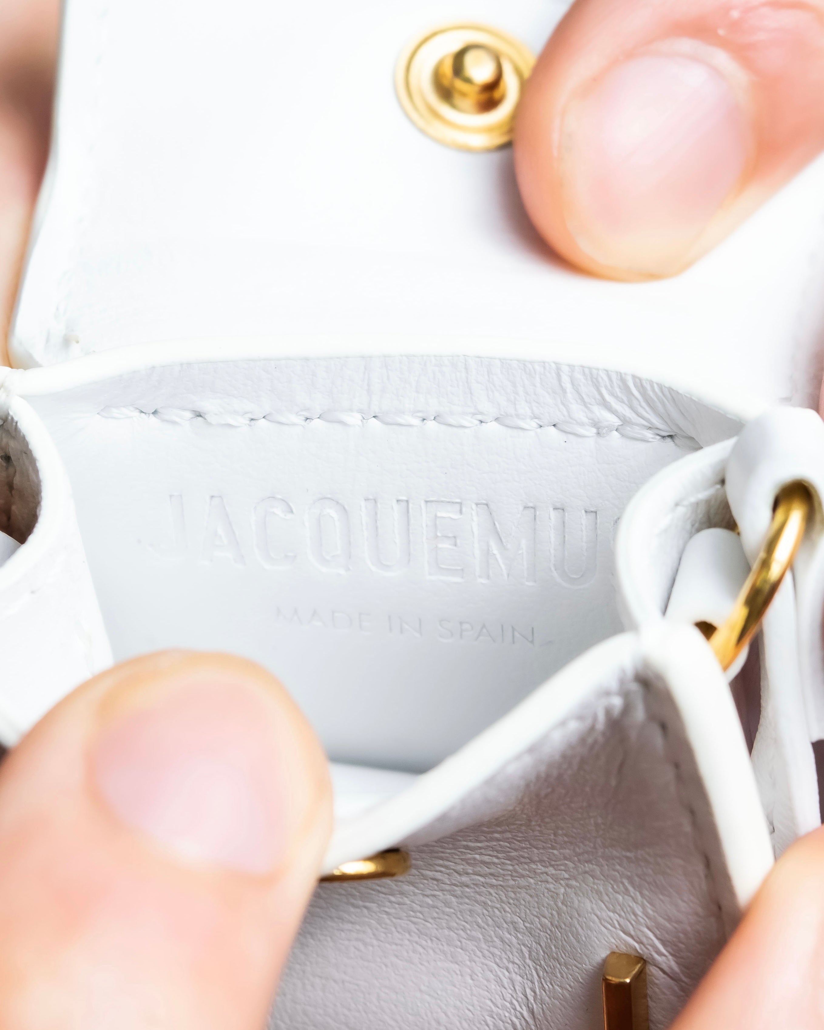 "JACQUEMUS" Mini pochette logo design shoulder bag