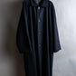 "Y's" Beautiful draping oversized long length soutien collar coat