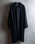 "Y's" Beautiful draping oversized long length soutien collar coat