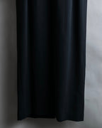 "LUIVALTA" Double breasted long dress and pleated skirt two piece