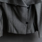 "Max Mara" 2way shape jacket & box pleated mid length skirt set up