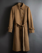 "Aquascutum" Traditional detail belted long trench coat