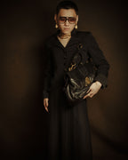 –SPECIAL– “DOLCE & GABBANA” 00’s-10’s Miss orient padlock leather satchel