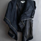 "HELMUT LANG" Fur docking denim switching design zipper best