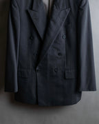 "CHRISTIAN DIOR MONSIEUR" Shadow stripe pattern classical formal detail set up