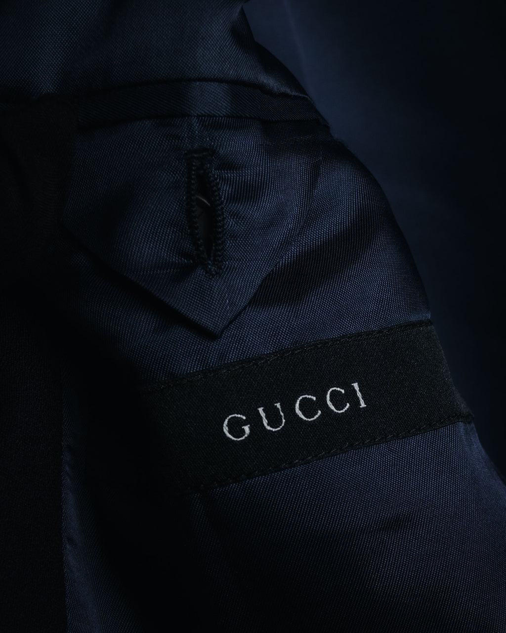 "GUCCI" 90’s-00’s Cashmere blend minimalist three button suit set