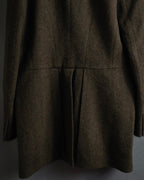"Polo Ralph Lauren" Alpaca-blend long tailored jacket