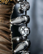 "N21 NUMERO VENTUNO" Studded diamond combination necklace