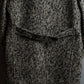 "LANVIN" Double breasted tweed chester coat