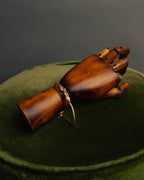 "Christian Dior" 80's-90's Gold tone rhinestone bracelet