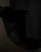 "GUCCI" Three-dimensional lapel design draped tailored jacket