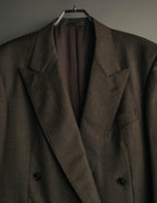 "BURBERRY LONDON" 00's-10's Classic striped double-breasted wool suit