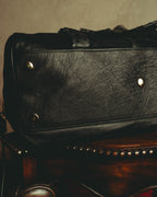 “RED VALENTINO” 2010’s lace bow leather two-way bag