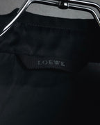 "LOEWE" 2014AW Sheer embroidered shirt
