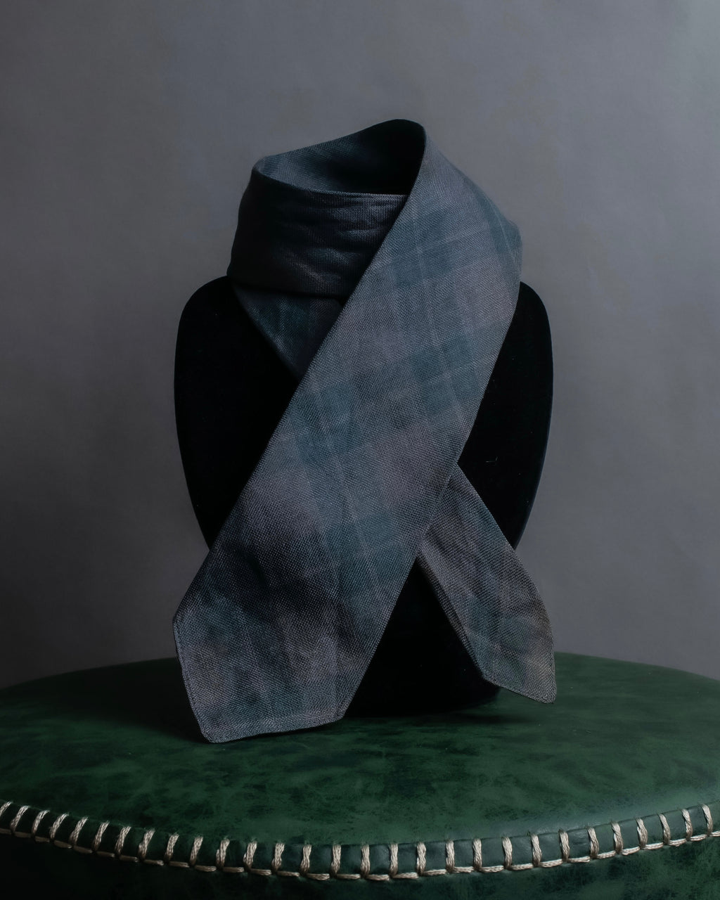 "COMME des GARCONS HOMME" Argyle check sheer necktie