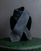 "COMME des GARCONS HOMME" Argyle check sheer necktie