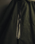 -SPECIAL- "COMME des GARÇONS HOMME" 03AW Asymmetric zip long coat