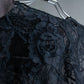 "D&G" Botanical pattern lace shift dress