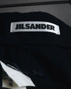 "JIL SANDER" 90’s pure new wool minimalist slacks