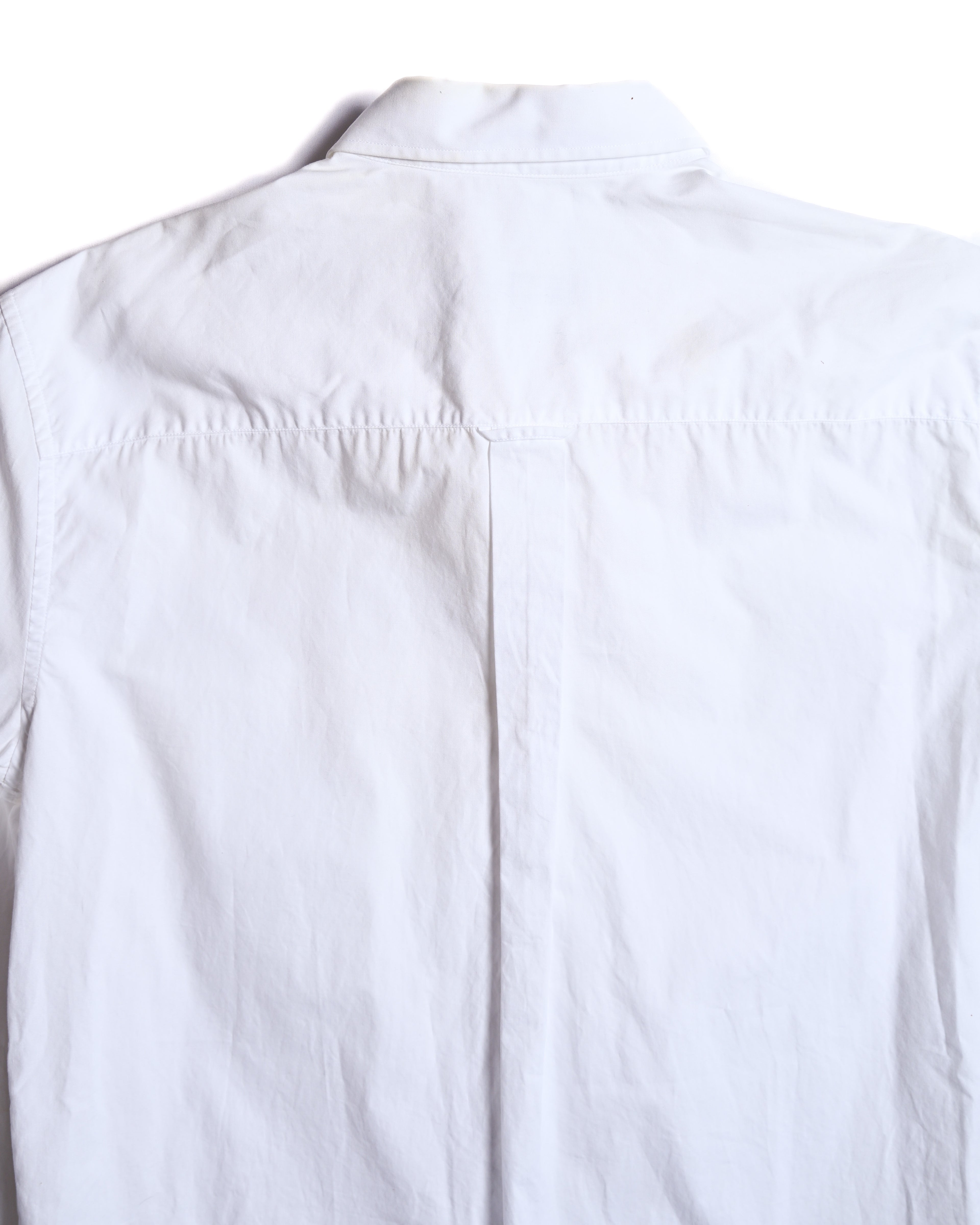 Ami alexandre mattiussi/ Oversized Long Dress Shirt White